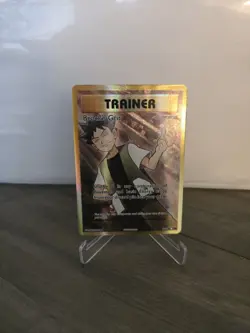 Pokemon TCG XY Evolutions Full Art Trainer Brock's Grit 107/108 - Image 4