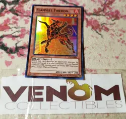 1x (M/NM) - Flamvell Firedog - AP01-EN004 - Super Rare - Unlimited YuGiOh - Image 1