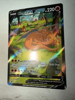 Charizard V SWSH260 Holo Promo Card Sword & Shield - Image 2