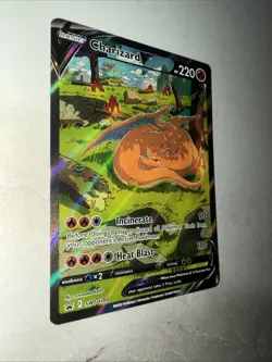 Charizard V SWSH260 Holo Promo Card Sword & Shield - Image 3