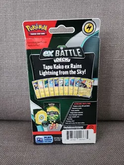 Tapu Koko Ex Battle Deck - New Box Factory Sealed Pokemon Card Game - Image 2