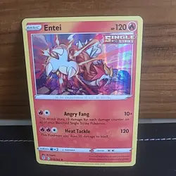 Entei 019/203 Holo Rare Evolving Skies Pokemon Card Mint Condition - Image 1