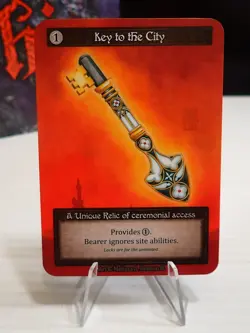 Key To The City - TCG Sorcery Contested Realm, Gothic, Single Card, Unique NF - Image 1