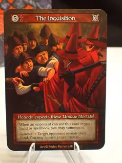 The Inquisition - TCG Sorcery Contested Realm, Gothic, Single Card, Unique NF - Image 1