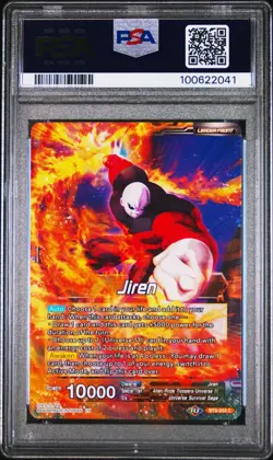 Full Power Jiren the Unstoppable PreRelease Leader Dragon Ball Super Card PSA 10 - Image 2