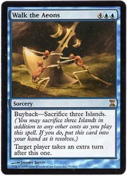 WALK THE AEONS X1 MAGIC Mtg TIME SPIRAL LIGHT PLAY (LP) 2021 - Image 1