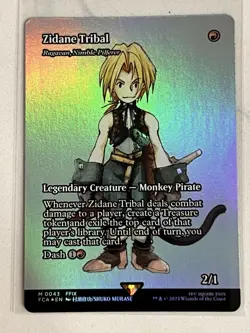 Zidane Tribal Ragavan, Nimble Pilferer Showcase MTG Final Fantasy Foil 0043 FFIX - Image 1