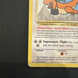 LP! Dragonite #5 Movie Black Star Promo WB Stamp WoTC Rare Pokemon TCG Card - Image 5