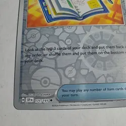 2024 Pokemon Surging Sparks Reverse Holo Uncommon 171/191 Deduction Kit NM - Image 2