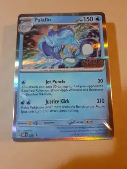 Pokemon Obsidian Flames Palafin Prerelease Build & Battle Promo Deck Sealed - Image 1
