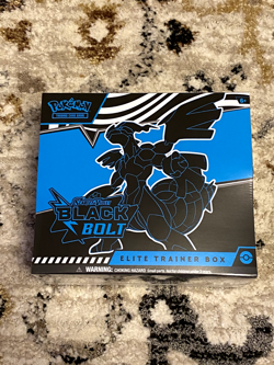 Pokemon TCG: Scarlet & Violet Black Bolt Elite Trainer Box ETB - Factory Sealed - Image 1
