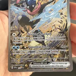 Pokemon TCG Black Star Promo SVP132 - Greninja EX Illustration Rare NM - Image 3