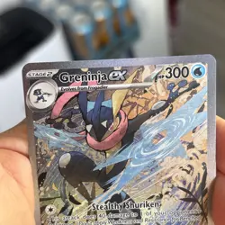 Pokemon TCG Black Star Promo SVP132 - Greninja EX Illustration Rare NM - Image 4