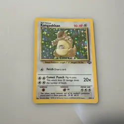 Pokemon TCG Kangaskhan Jungle 5/64 Holo Unlimited Holo Rare - Image 1