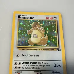 Pokemon TCG Kangaskhan Jungle 5/64 Holo Unlimited Holo Rare - Image 3