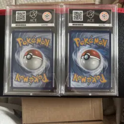 Pokemon TCG - Alakazam #9 And Riolu #10 - Black Star Promos - ACE 9 - Image 2