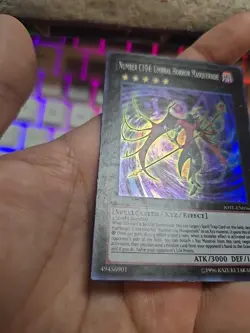 YuGiOh Number C104: Umbral Horror Masquerade Super Rare Unlimited JOTL-EN056 LP - Image 2