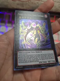 YuGiOh Number C104: Umbral Horror Masquerade Super Rare Unlimited JOTL-EN056 LP - Image 3