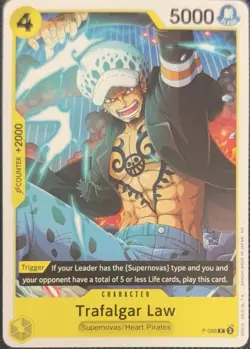 Trafalgar Law PRB-02 P-088 Promo Non-Foil The Best Vol 2 One Piece NM - Image 1
