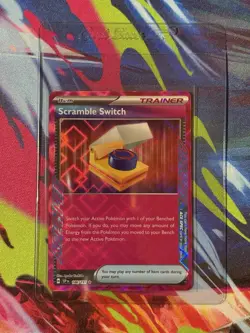 Scramble Switch 186/191 Sv08: Surging Sparks Holo Pokemon Card - Image 1