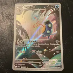 Palpitoad 104/086 Black Bolt IR/AR Holo English Pokemon card nm/m - Image 1