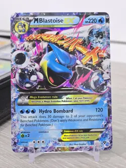 Pokemon Card TCG M Blastoise EX 30/146 Holofoil XY Holo Rare XY Evolutions NM - Image 3