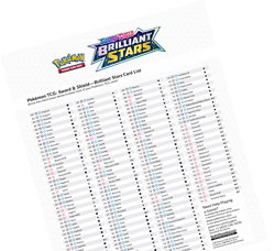 Pokemon TCG Brilliant Stars Lot Of 10 “Bulk” Cards Near Mint/Lightly Played - Image 1