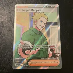 Lt. Surge's Bargain 170/132 - Mega Evolutions - Near Mint Pokemon TCG Card - Image 1