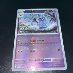 Masterball Swoobat 037/086 Holo White Flare Pokemon TCG English card - Image 1