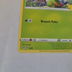 Pokemon TCG - Grookey 8/25 25th Anniversary McDonalds Promos card - Image 2