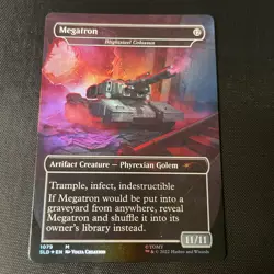 Megatron - Blightsteel Colossus Secret Lair Drop Foil - Image 2