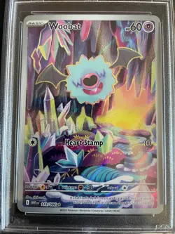 Woobat - Pokemon TCG White Flare WHT Illustration Rare #119/086 PSA 10 GEM MINT! - Image 3