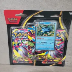 Pokemon Mega Evolution 3 Pack Blister ME01 Golduck - Image 2
