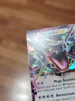 MP Rayquaza EX (Shiny) XY69 XY Holo Pokemon - Image 2