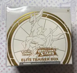 Pokemon TCG Sword & Shield Brilliant Stars Elite Trainer Box ETB - Image 1