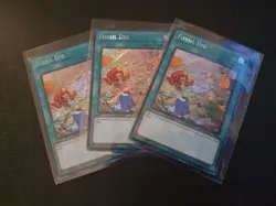 3x Fossil Dig Platinum Secret Rare 1st Edition YuGiOh NM Playset - Image 1