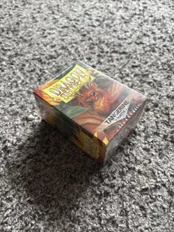 Dragon Shield Standard Card Sleeves 100 Tangerine Matte Works With MTG Pokemon - Image 3