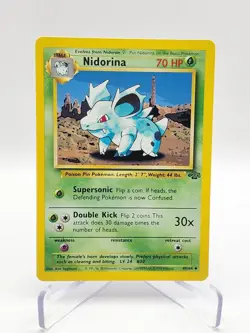 Nidorina 40/64 Jungle Set Pokemon Card Game TCG - Image 1