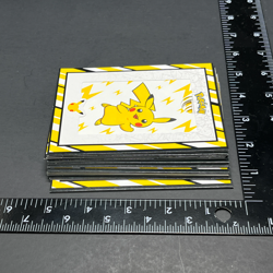 McDonald's Pikachu 25th Anniversary Card Frame x11 Pokemon TCG Unused Mint - Image 2