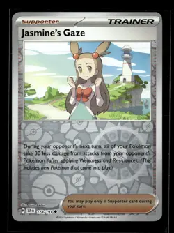 Pokemon Jasmine's Gaze 178/191 Surging Sparks Reverse Holo Uncommon 2 Card Lot - Image 1