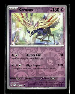 Pokemon Xerneas 088/191 Surging Sparks Reverse Holo Uncommon 3 Card Lot - Image 1