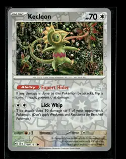 Pokemon Kecleon 150/191 Surging Sparks Reverse Holo Common 4 Card Lot - Image 1