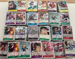 ONE PIECE TCG Japanese 2400+ CARDS C/UC/RARES BULK LOT US SELLER NM - Image 2