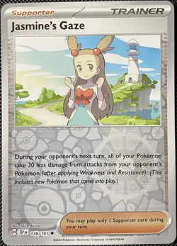 Jasmine's Gaze 178/191 Sv08: Surging Sparks Reverse Holo - Pokemon Card - Image 1