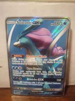 The Pokemon Company Suicune GX Sm-Lost Thunder Ultra Rare Holo 200/214 180 HP - Image 1
