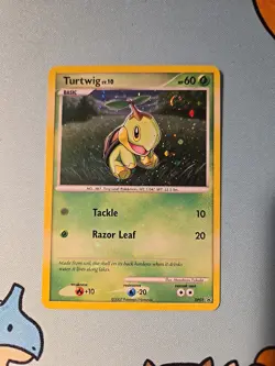 [NM] Turtwig - DP01 - Pokemon Diamond & Pearl Promo Holo *SWIRL - Image 1