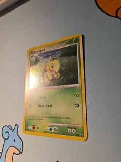 [NM] Turtwig - DP01 - Pokemon Diamond & Pearl Promo Holo *SWIRL - Image 2