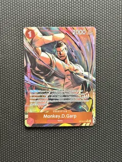 2025 One Piece Carrying on His Will Monkey.D.Garp Alternate Art Rare #OP13-016 - Image 1