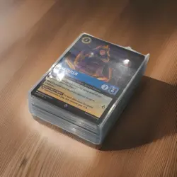 Disney Lorcana Lot Shimmering Skies C/UC/R + 1 Super Rare 2 Cold Foils 57 Total - Image 1