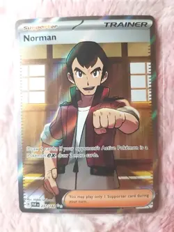 Norman - 237/182 - Pokemon Paradox Rift Full Art Ultra Rare Card - Image 1